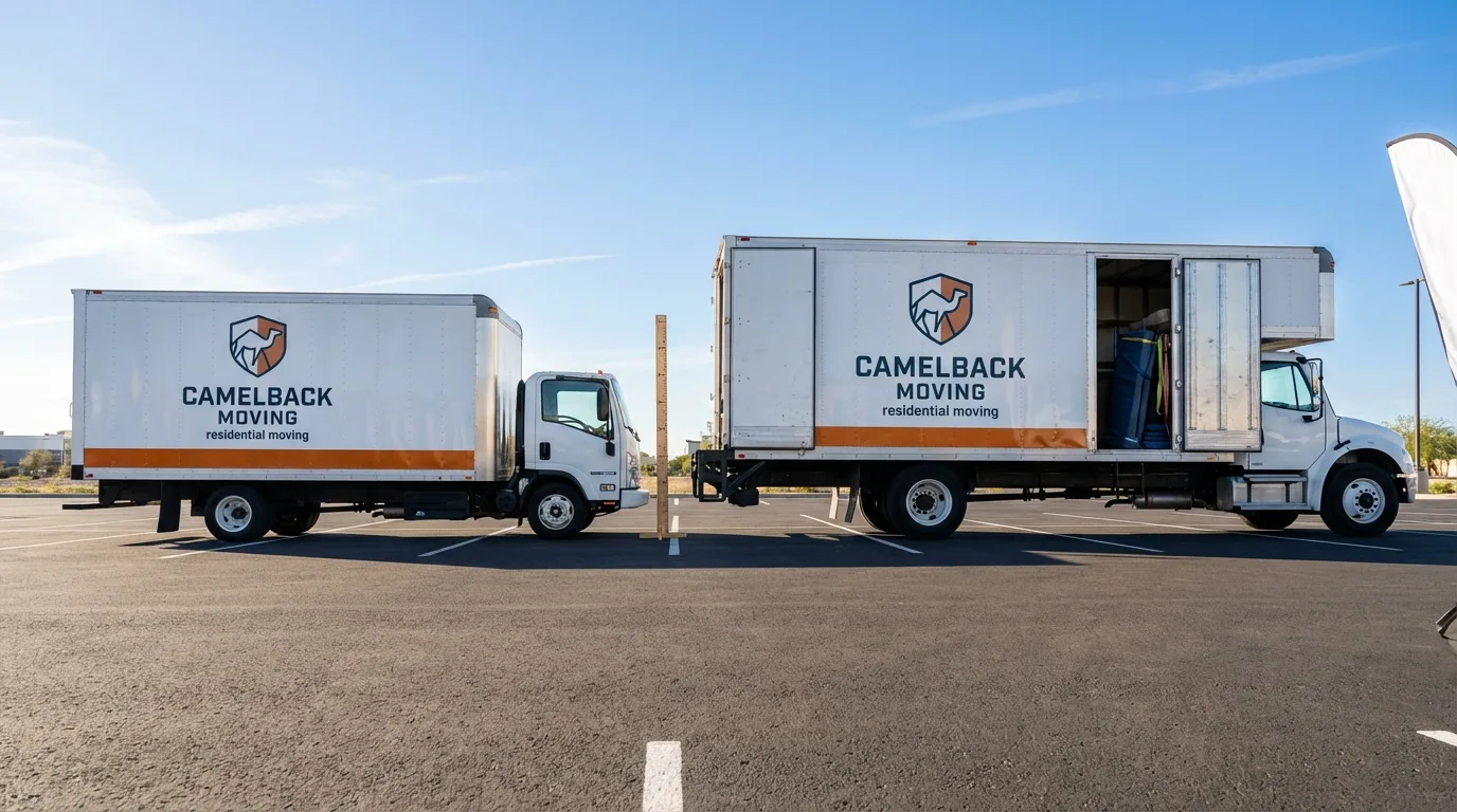 Moving truck size capacity guide in Pearl City